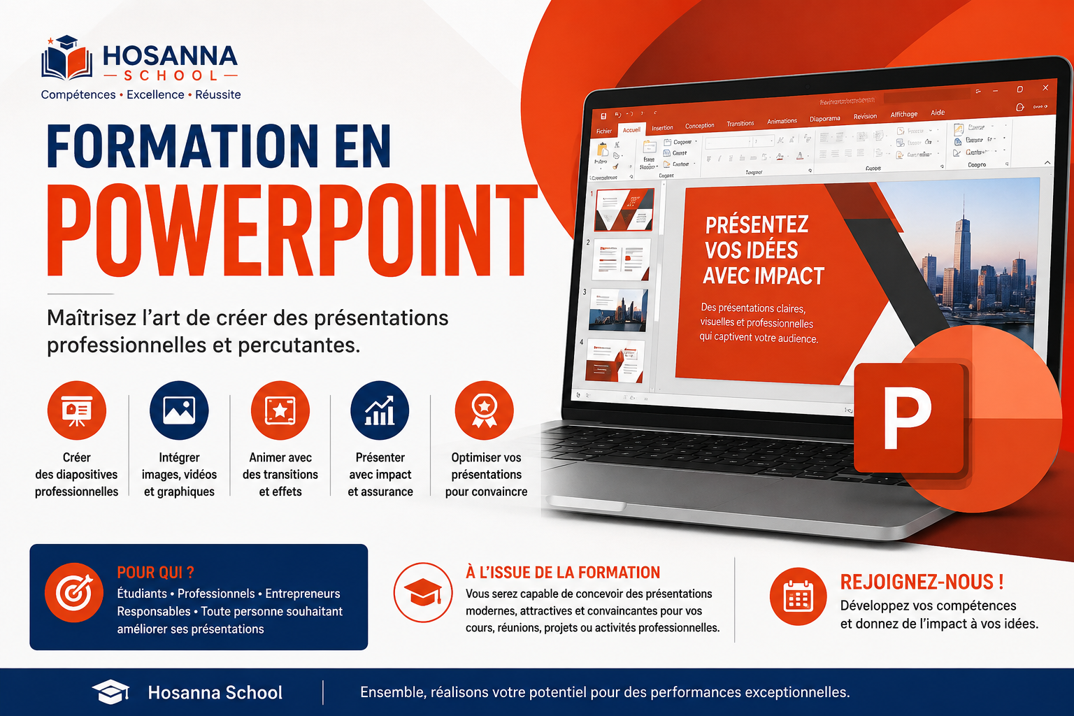 FORMATION EN MICROSOFT POWERPOINT